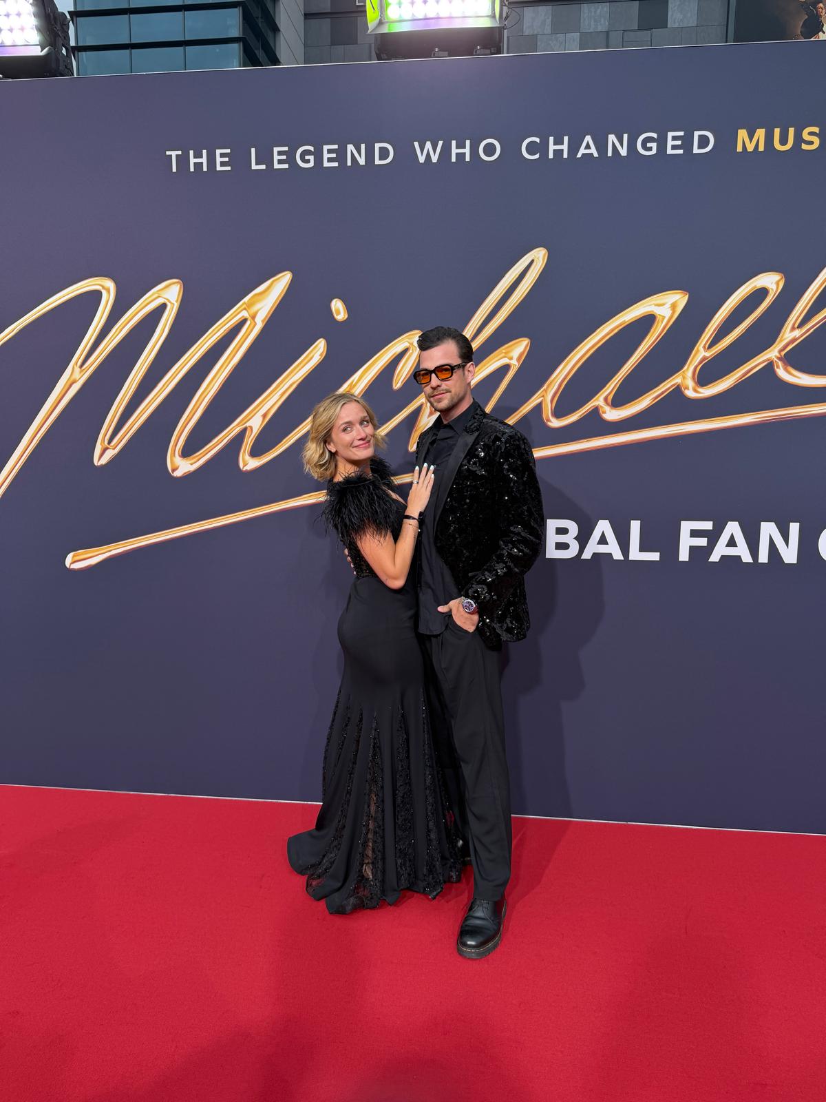 Lau en Julie op de exclusieve wereldpremière van Michael