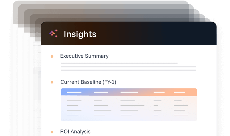 Klarity AI Analysts insights that build transformation roadmaps and deliver $100,000 fit-gap analysis in 5 minutes