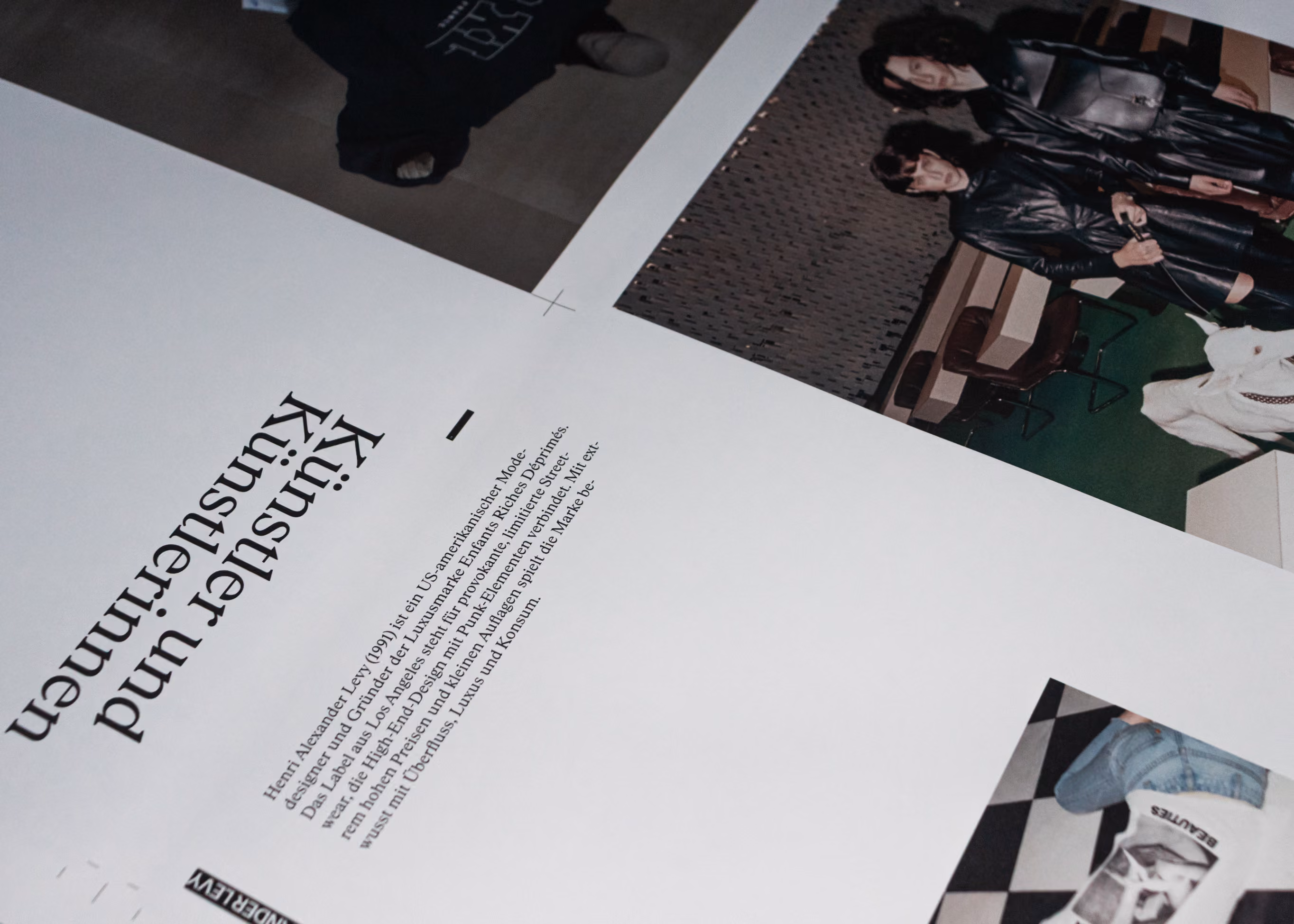 printing sheet for the project entitled: Dystopia
