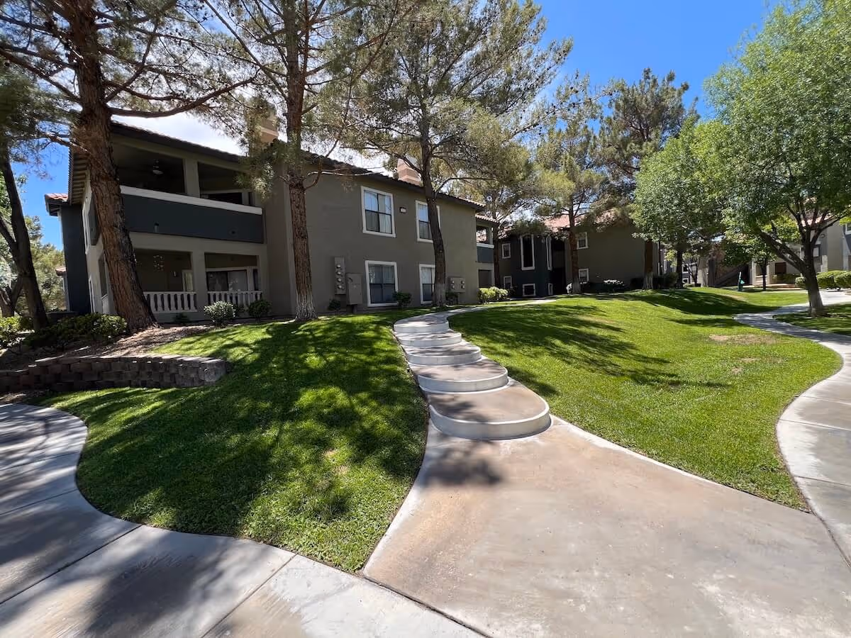 apartment complex commercial landscaping las vegas nevada