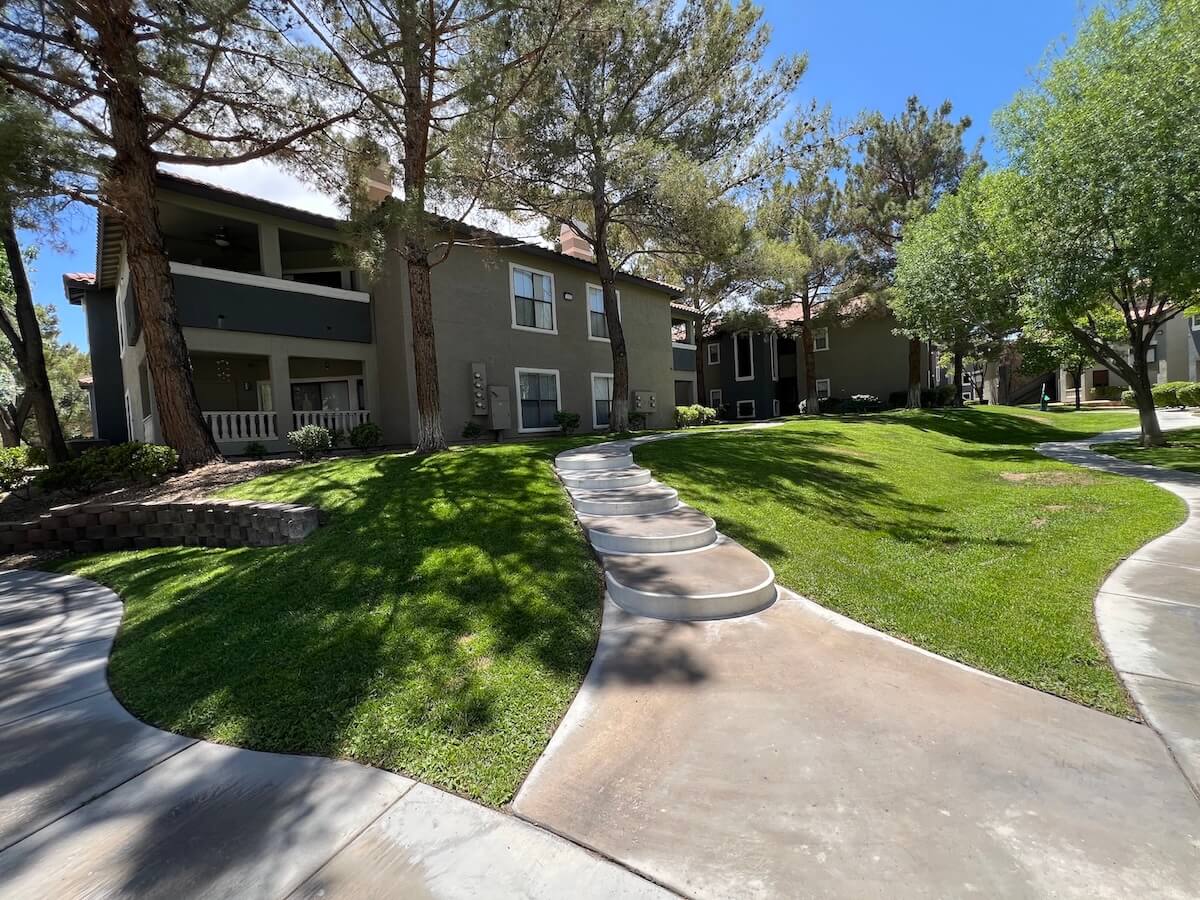 apartment complex commercial landscaping las vegas nevada