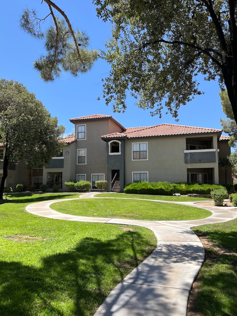apartment complex commercial landscaping las vegas nevada
