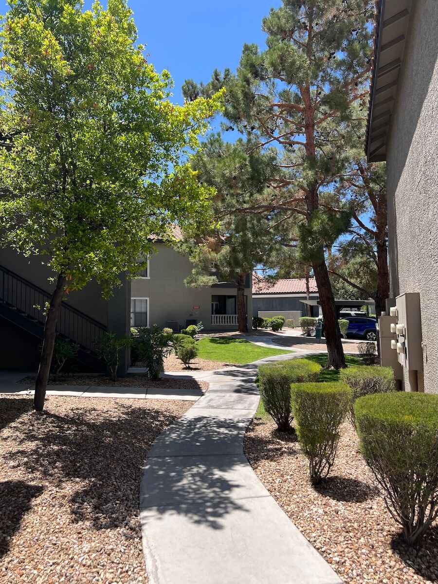 apartment complex commercial landscaping las vegas nevada
