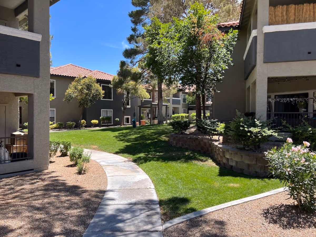 apartment complex commercial landscaping las vegas nevada