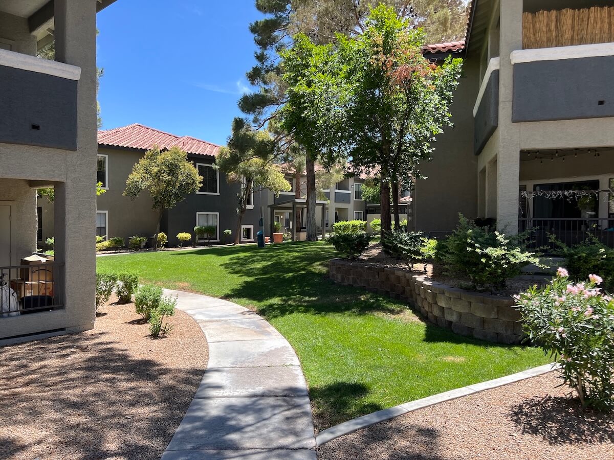 apartment complex commercial landscaping las vegas nevada
