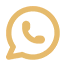 Schwarz-weißes WhatsApp-Symbol mit Telefonhörer auf grünem Quadrat.