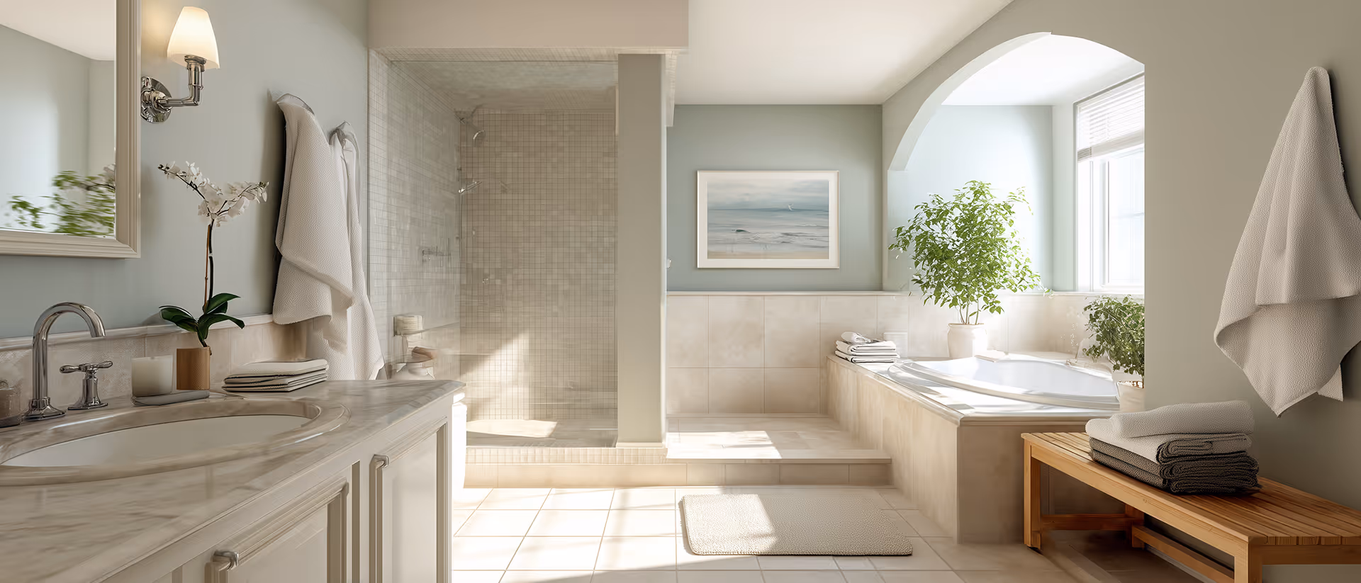 Curbless and walk-in showers