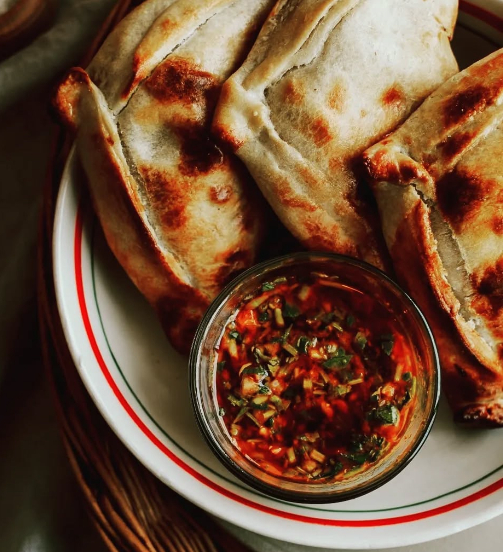 Baked chilean empanadas