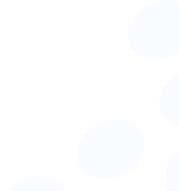 Abstract pattern of irregular large white ovals on a black background.