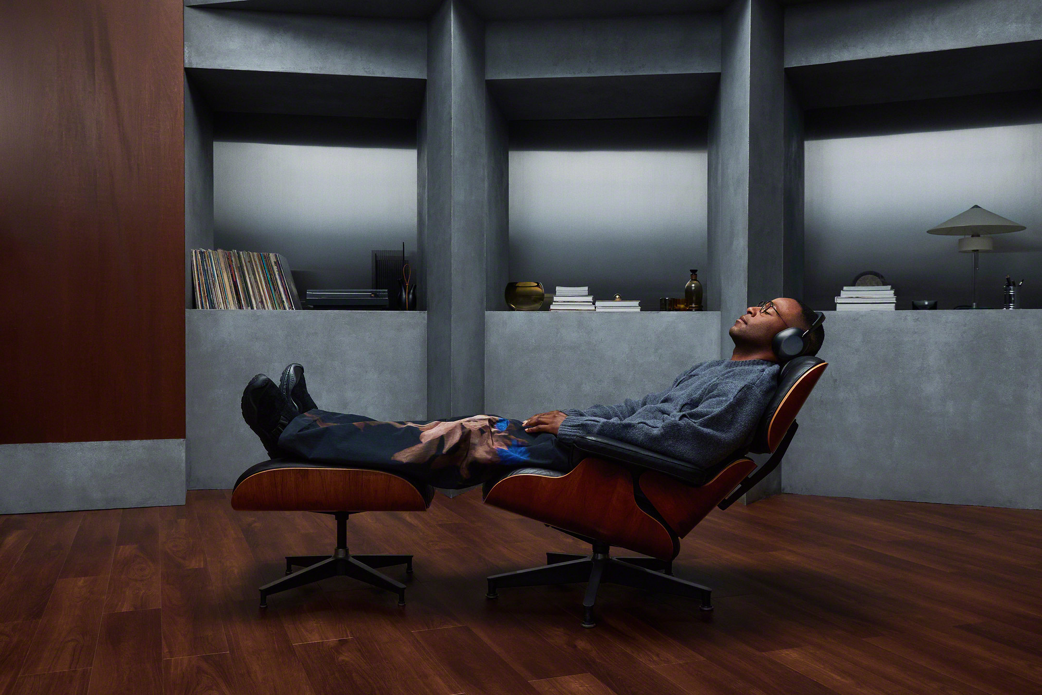 Sony 1000X THE COLLEXION tijdens ontspannen luisteren