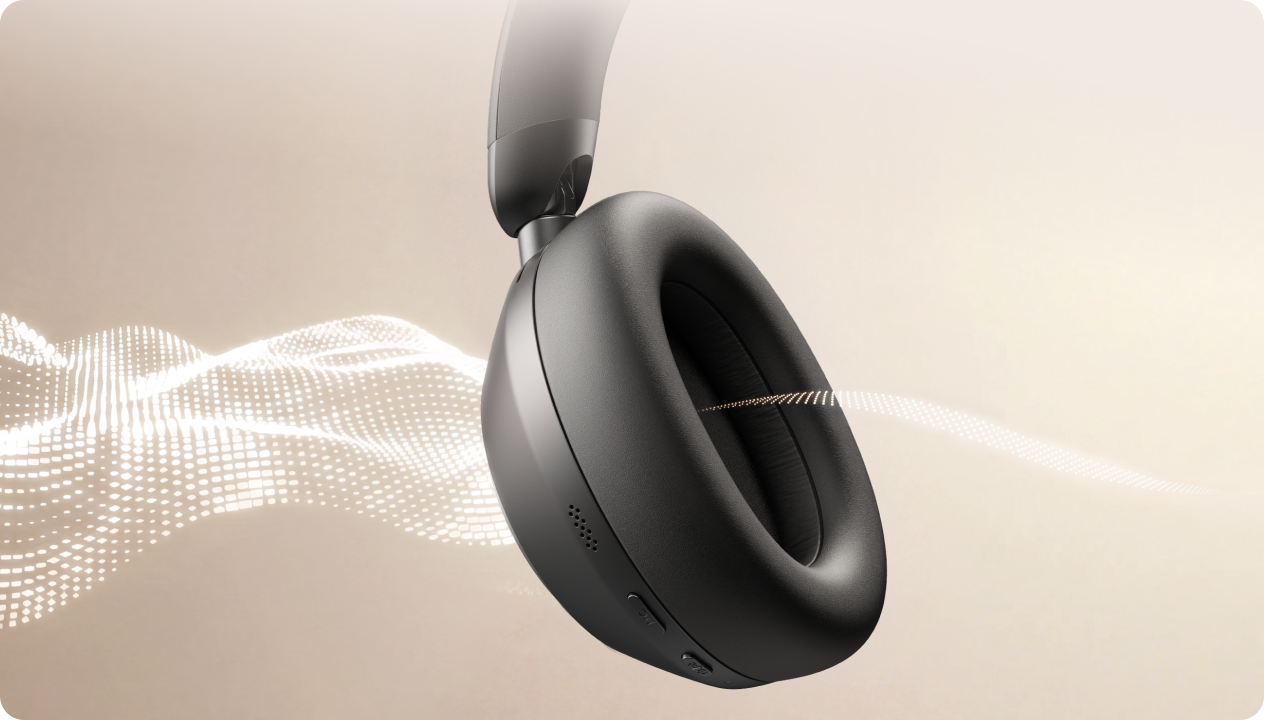 Oorschelp en oorkussen van de Anker soundcore Space 2 Pro