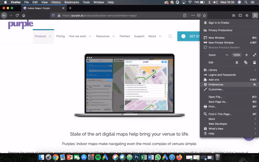 Clearing cached data using Mozilla Firefox