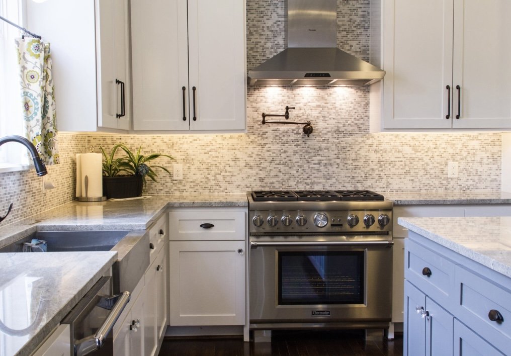 This kitchen renovation features choice selections that elevate the space.