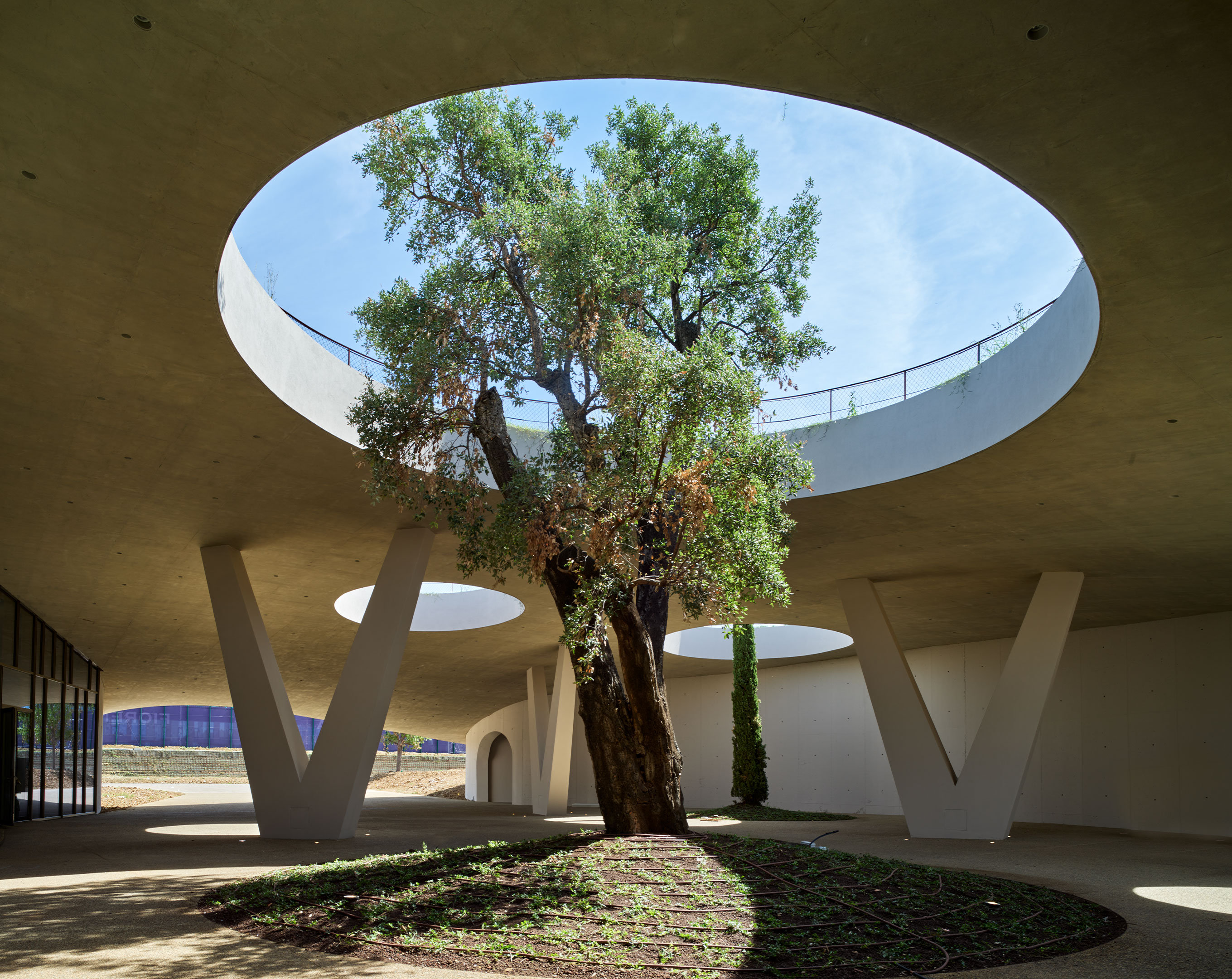 A facade rendering of 101 Spadina from the ground.