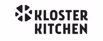 Kloster Kitchen Firmenlogo mit stilisiertem Symbol links vom Text.