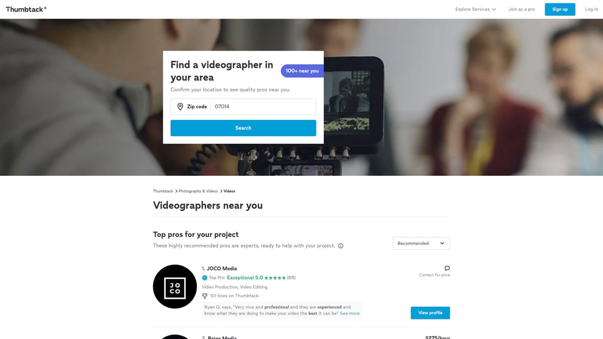 Top 8 Videography Services to Elevate Your Event in 2026 - Thumbtack Event Videography
