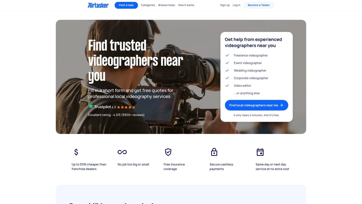Top 8 Videography Services to Elevate Your Event in 2026 - Airtasker Videography Services