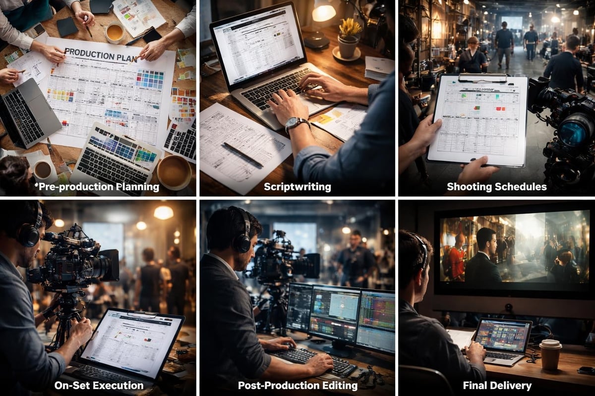 Concept to production workflow