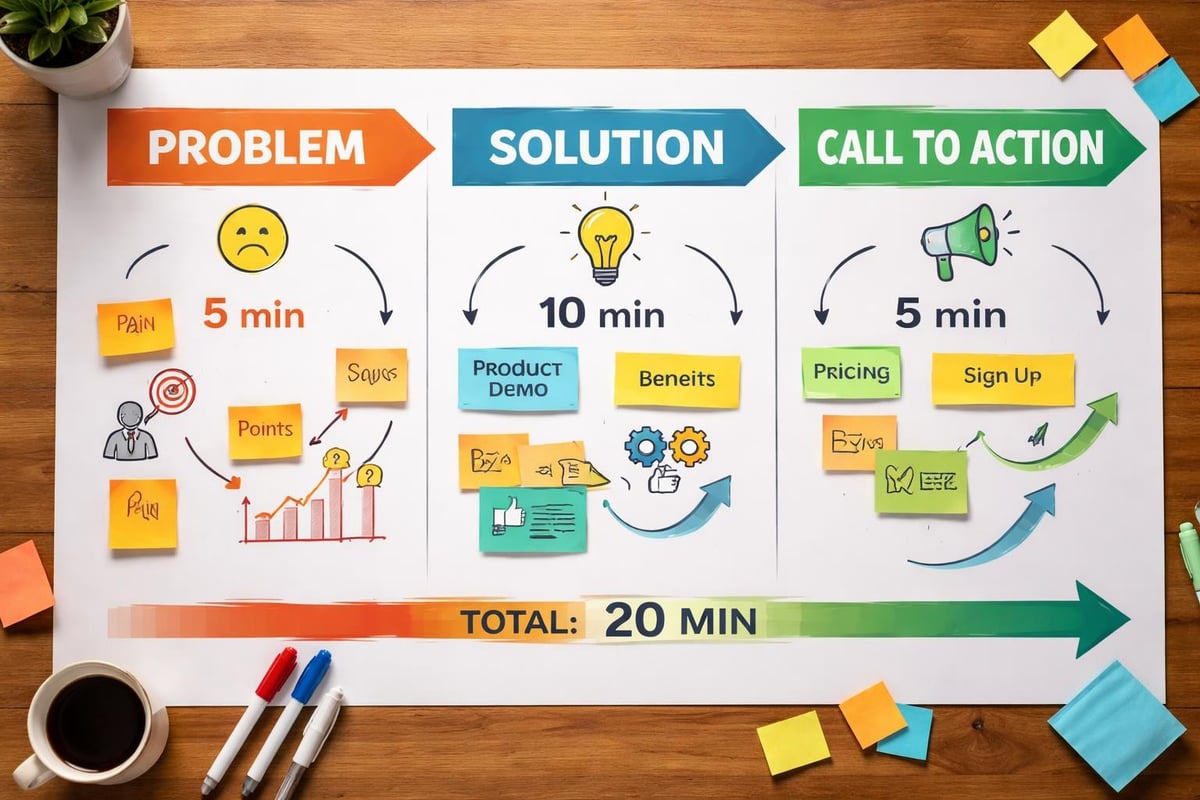 Launch video narrative structure