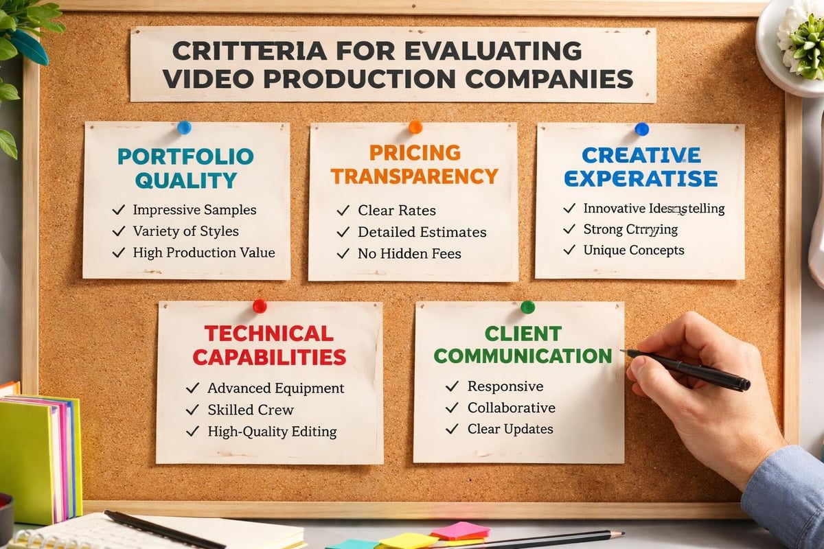 Production company evaluation