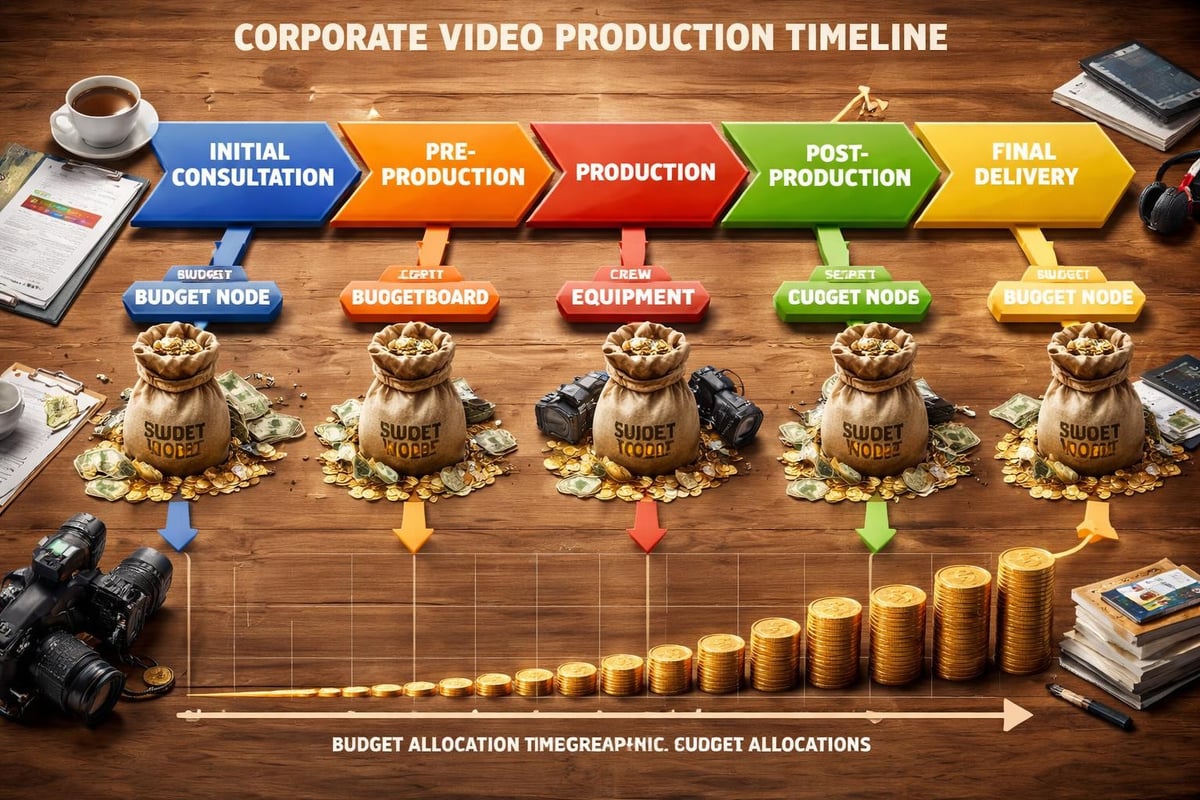 Video production timeline