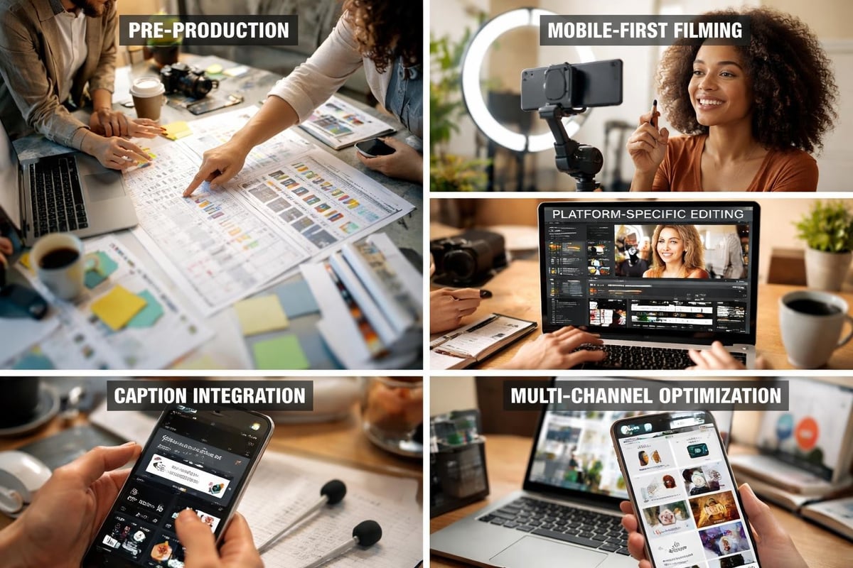 Social video production workflow
