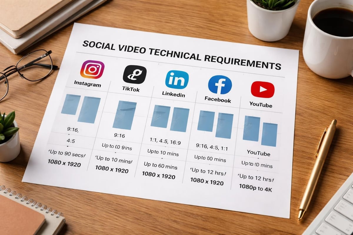 Platform-specific video specifications