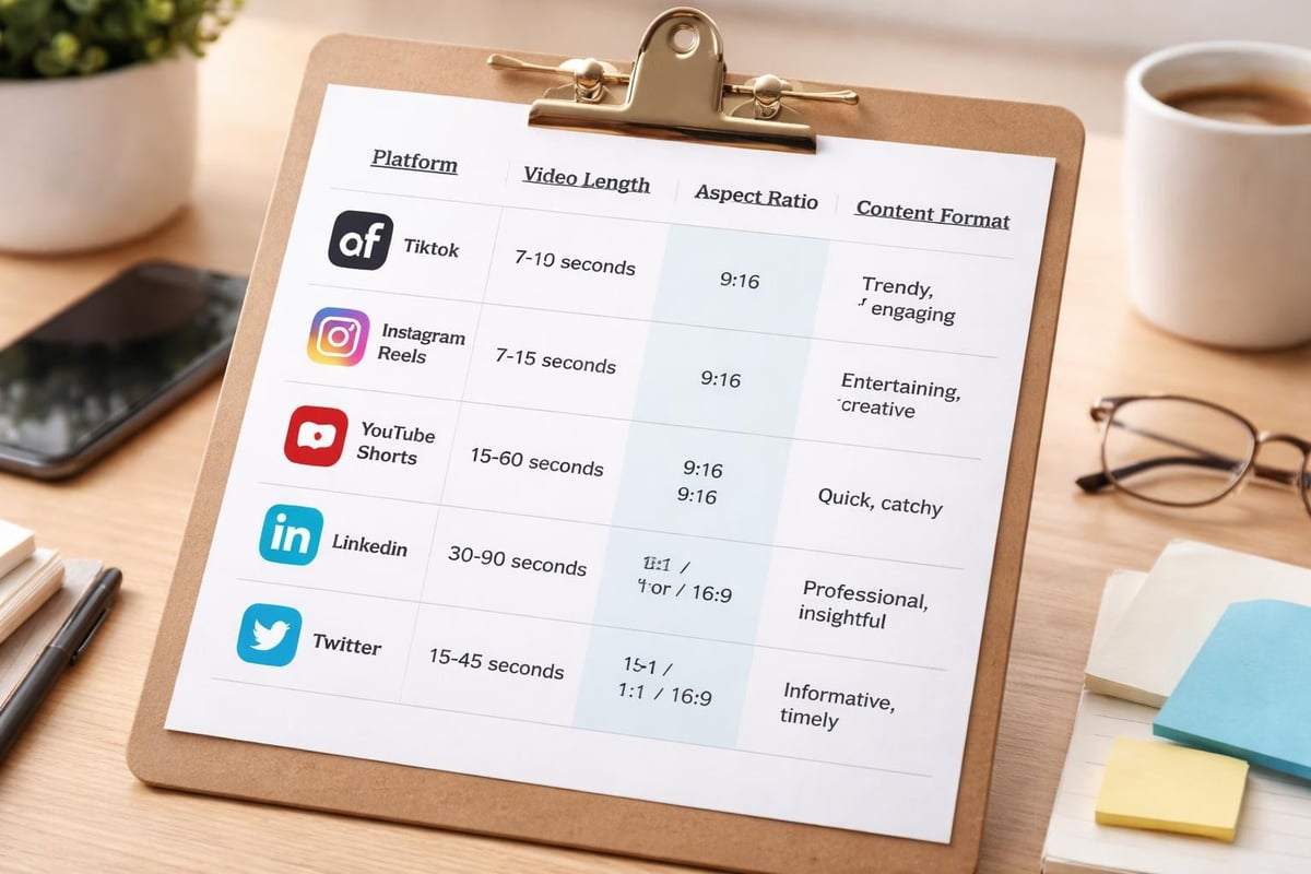 Platform-specific video requirements