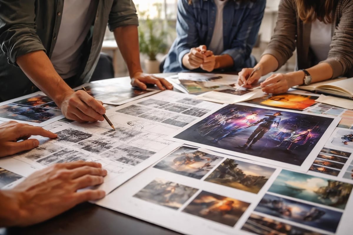 Music video creative development process