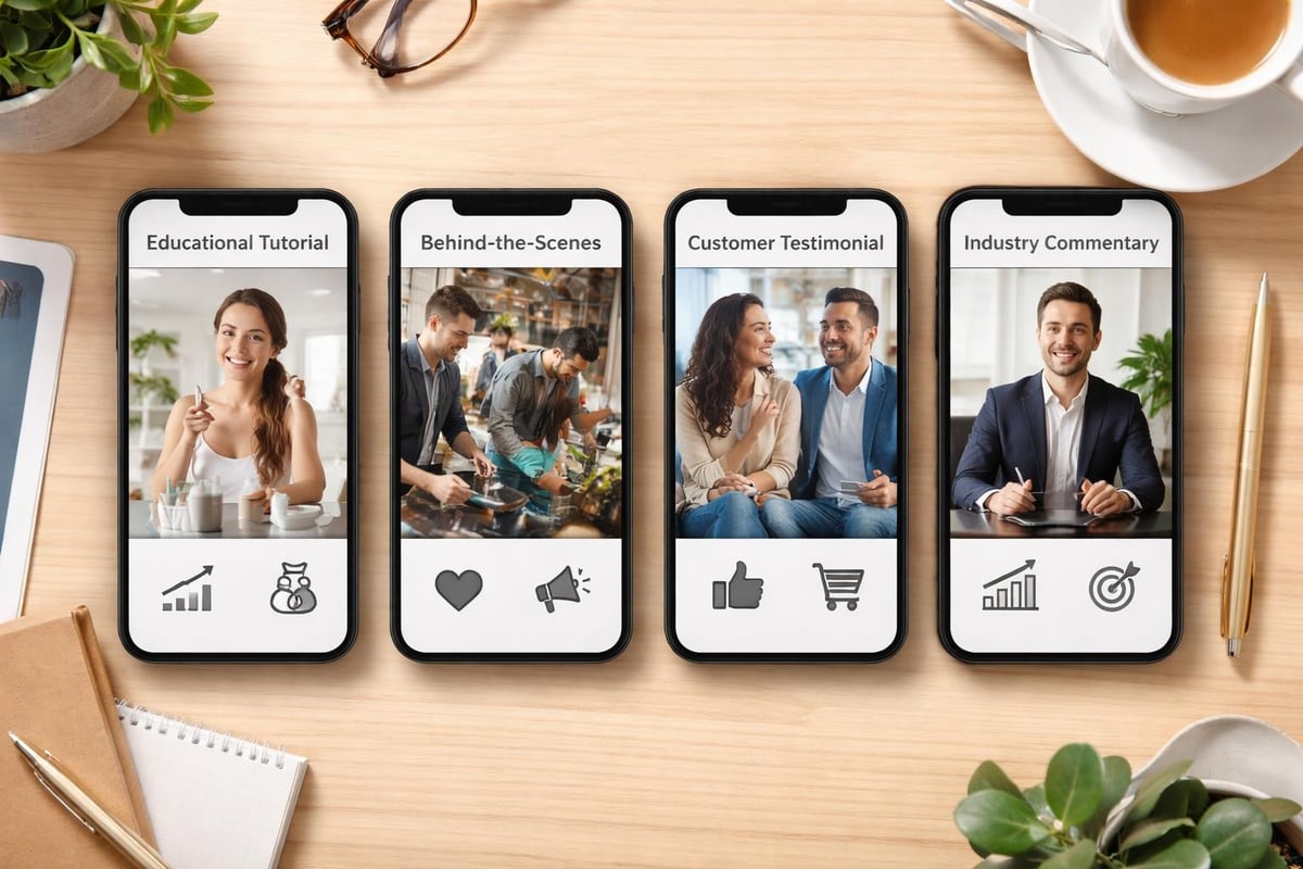 Video content types comparison
