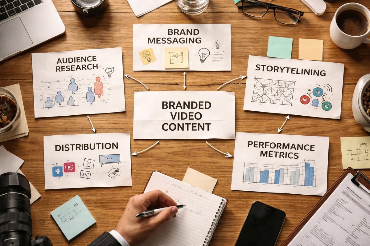 Branded video content strategy framework