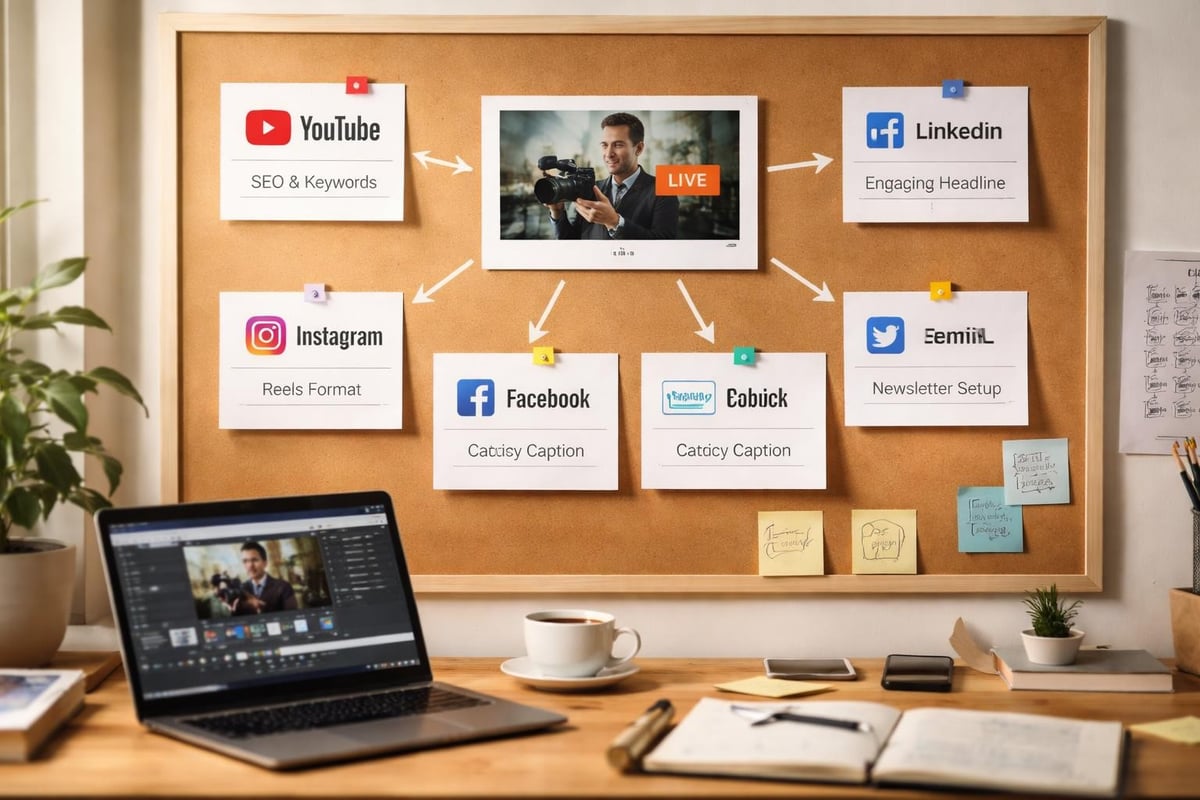 Multi-channel video distribution strategy