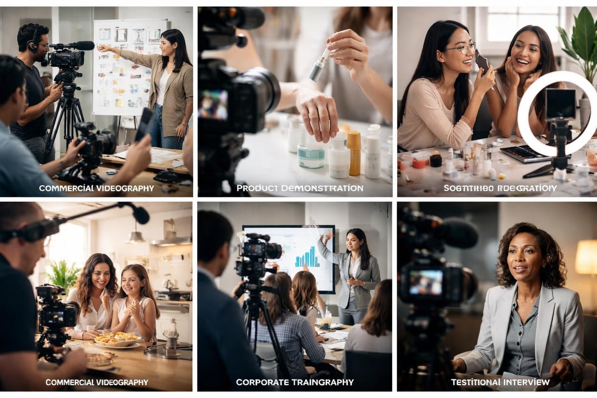 Types of commercial video content