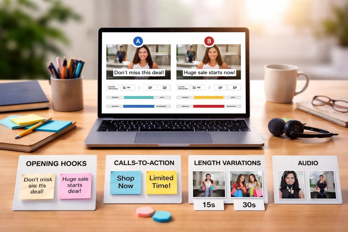 Video ad testing framework