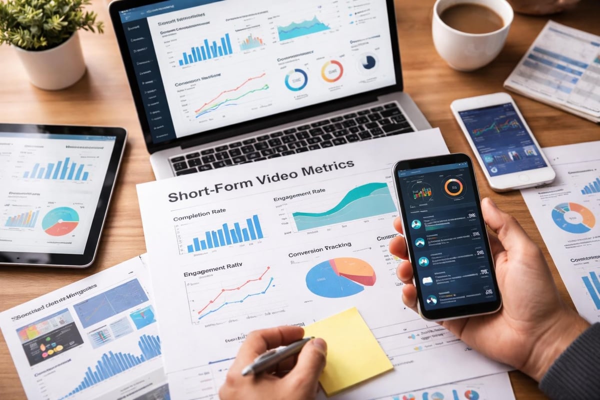 Performance metrics dashboard