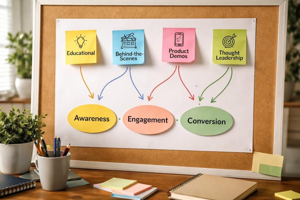 Content pillar strategy framework