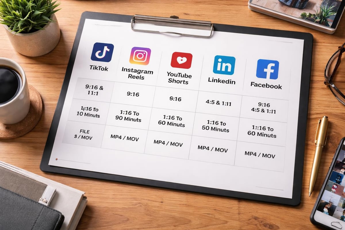 Platform-specific video specifications