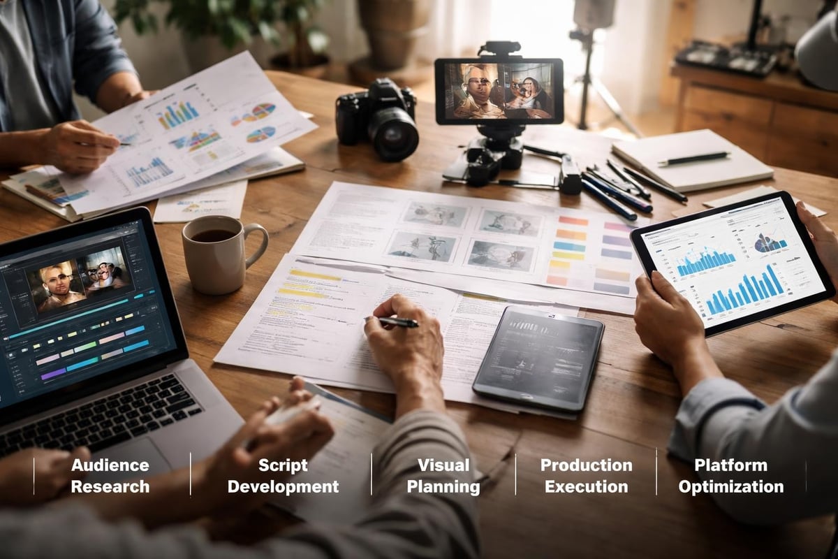 Video advertising content strategy