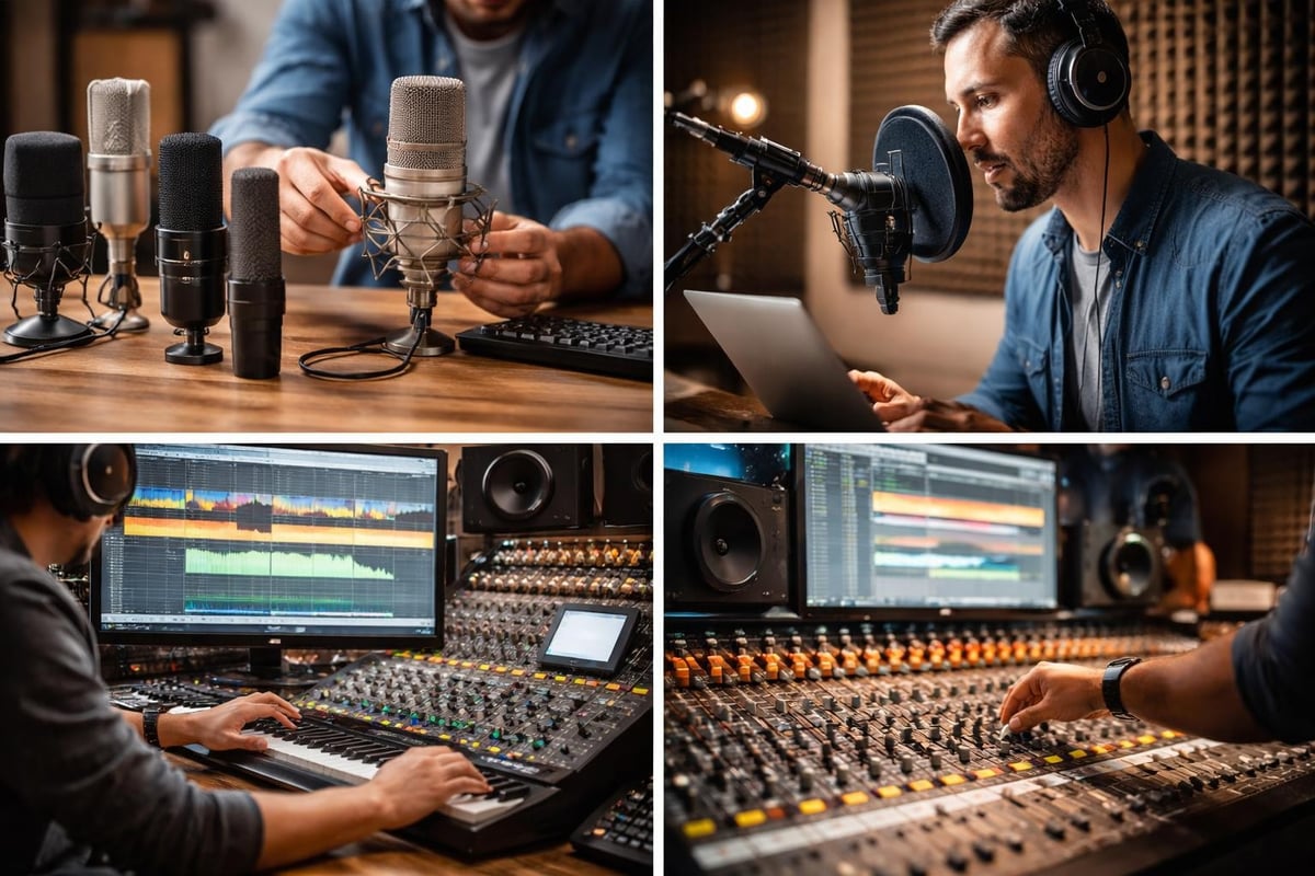 Audio production workflow