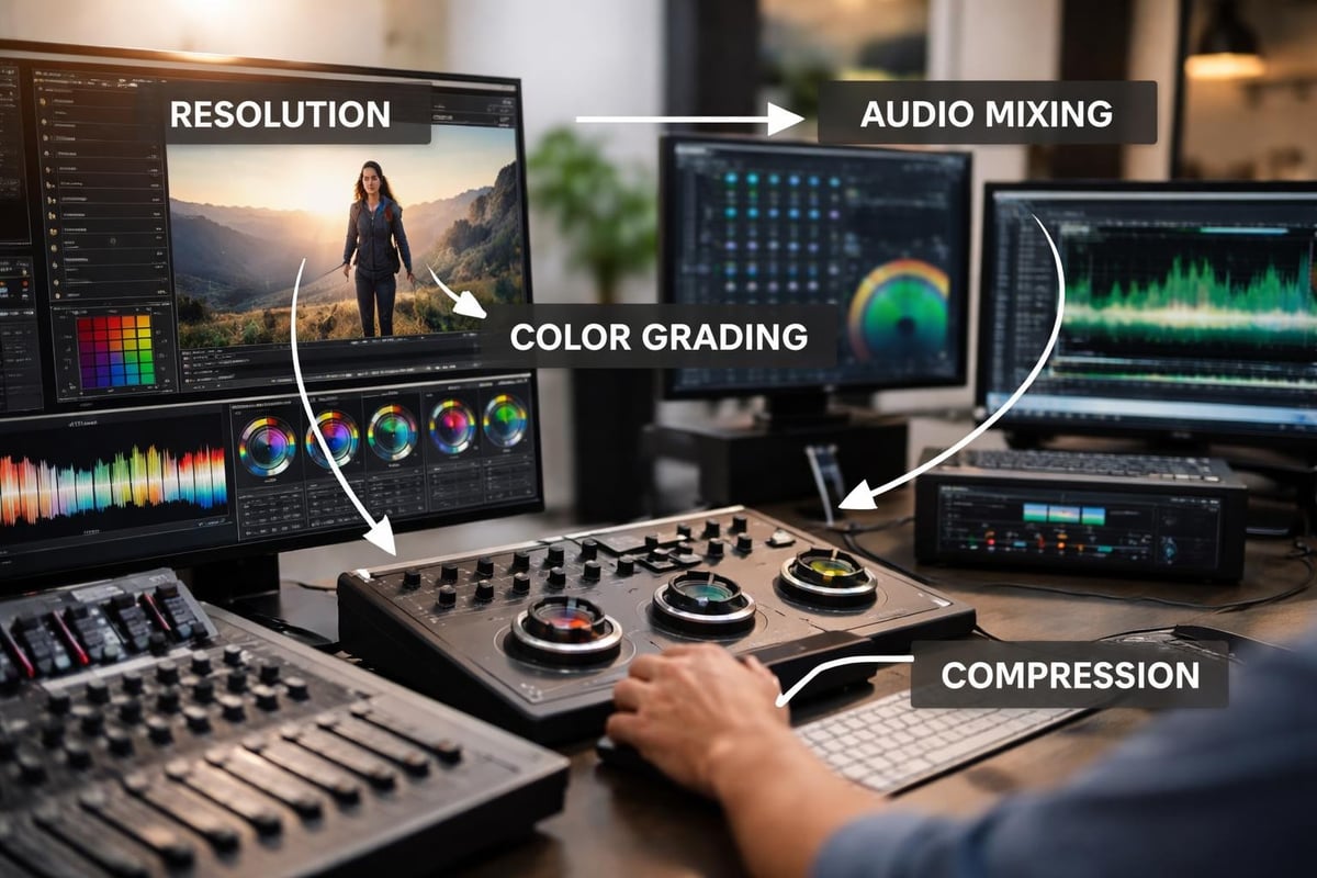 Video quality optimization process