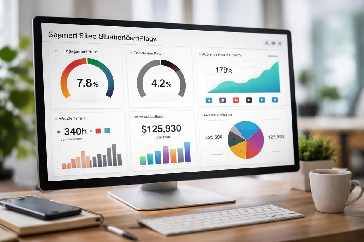 Social media video ROI metrics