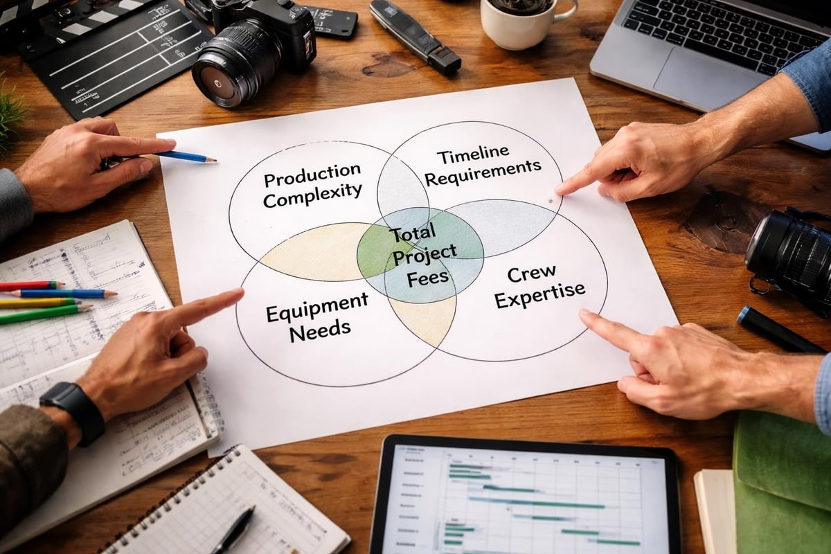 Video production cost factors