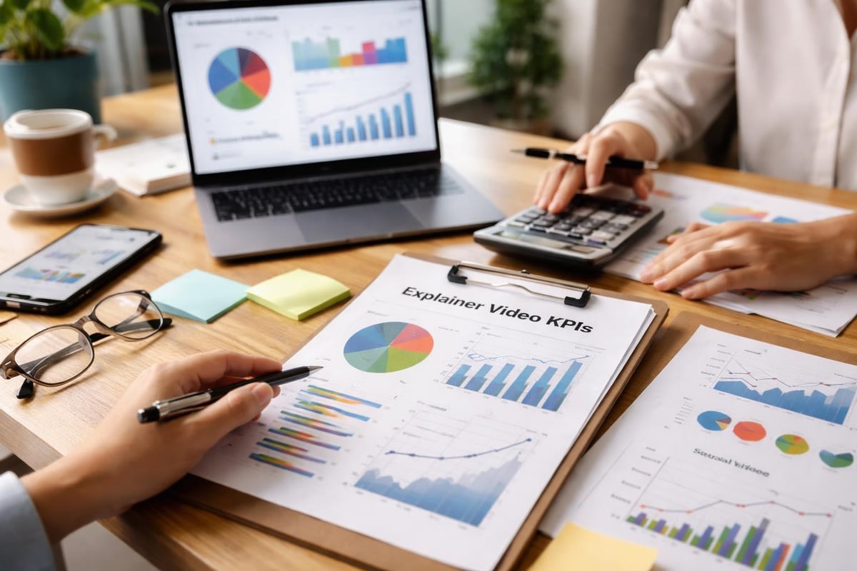 Video performance metrics dashboard