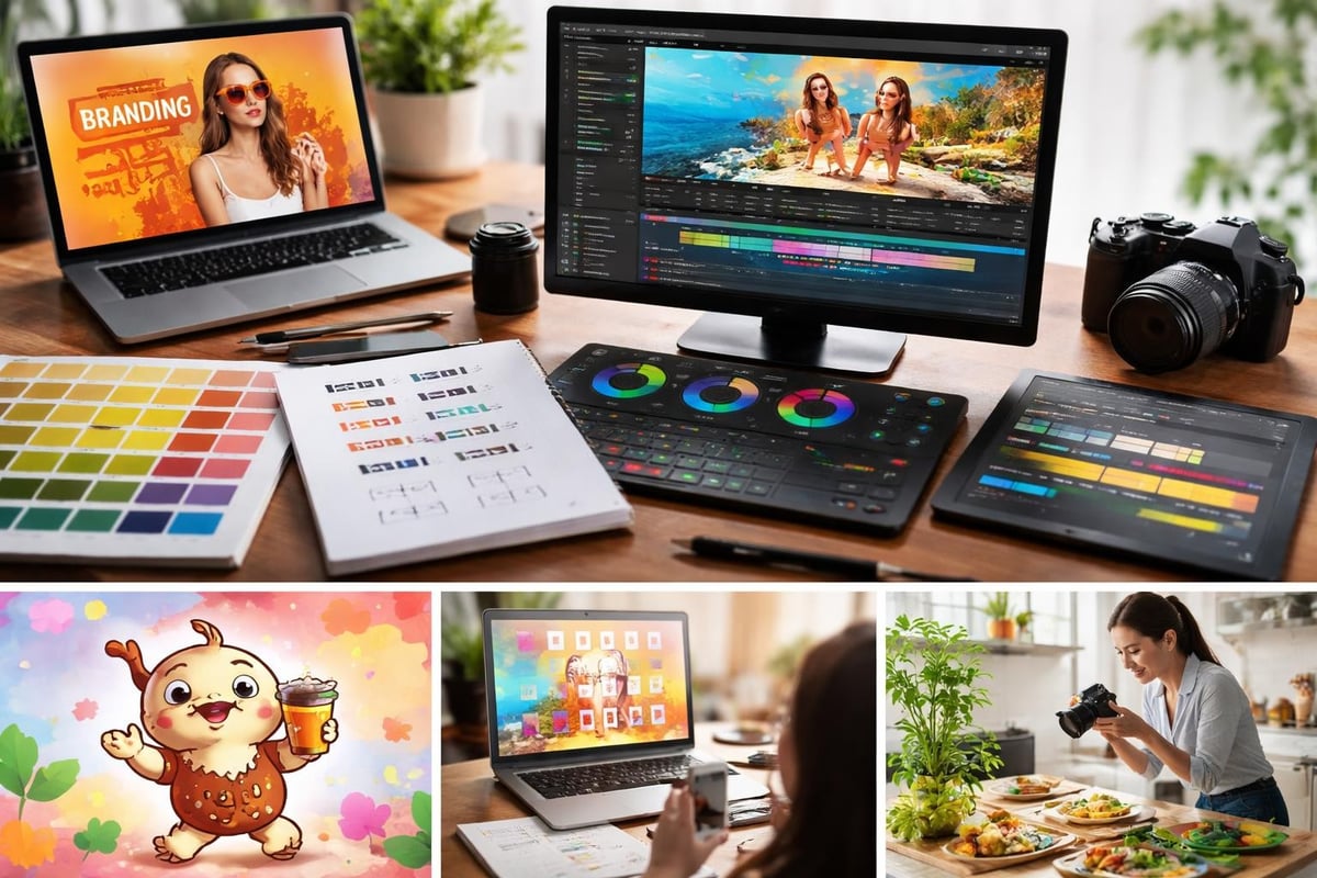 Brand consistency in commercial video