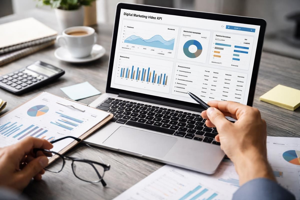 Video performance analytics dashboard