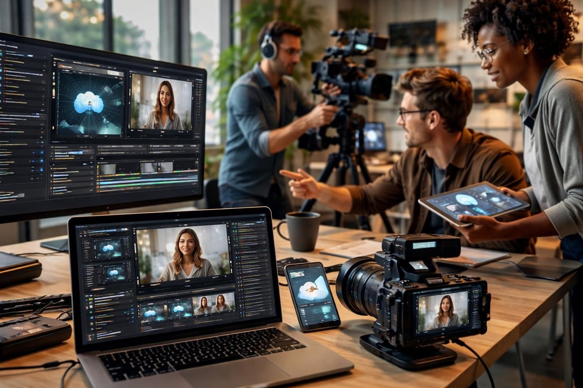 Technology integration in video production