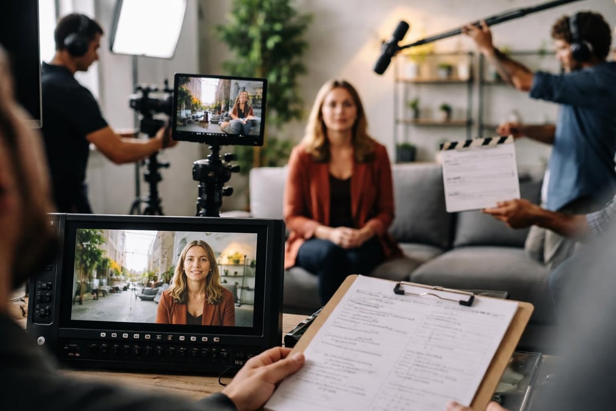 Supplementary filming approach