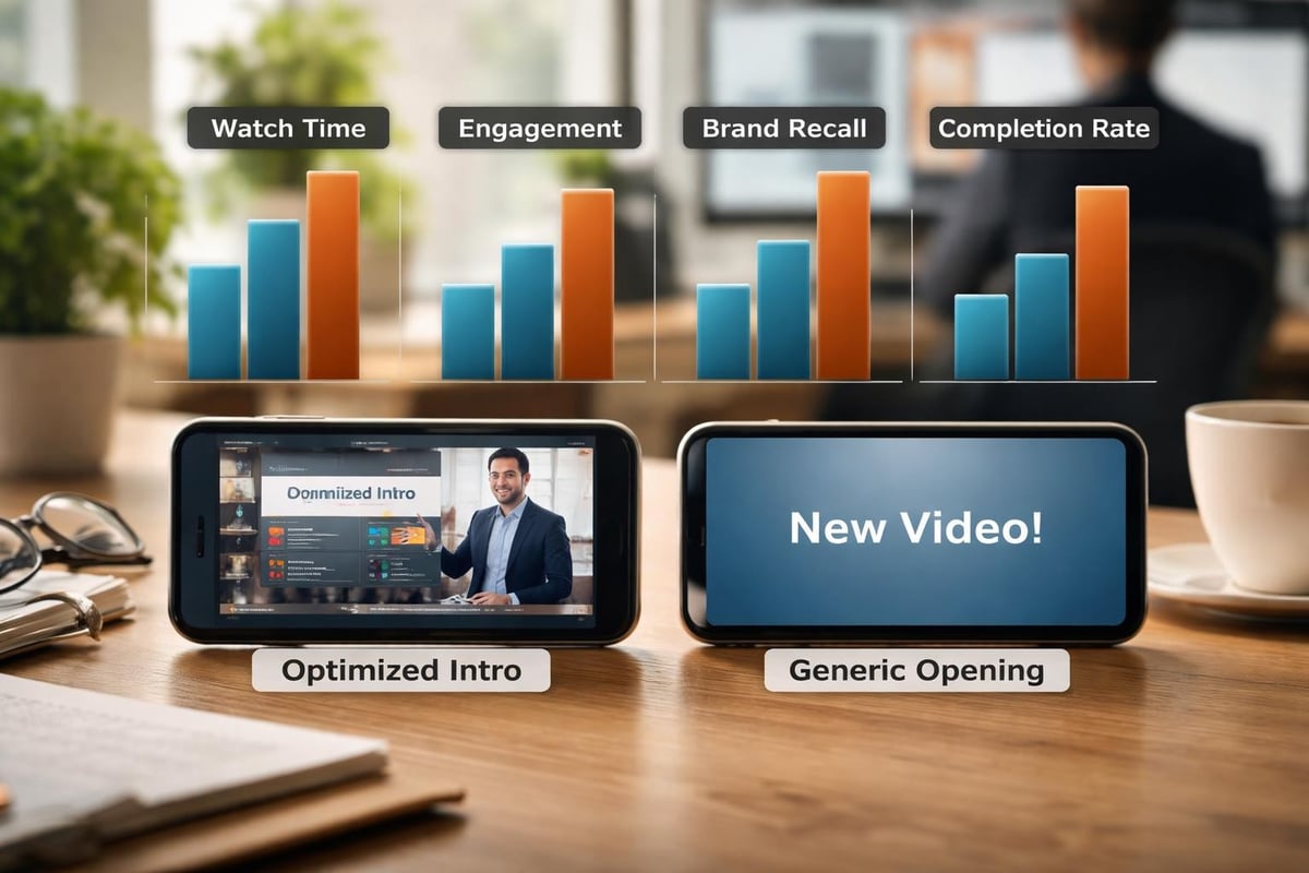 Videos intro performance metrics comparison