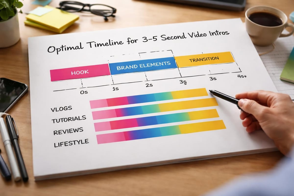 Videos intro timing structure