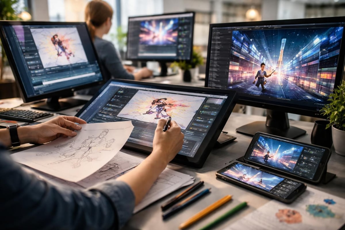 Motion graphics technology evolution